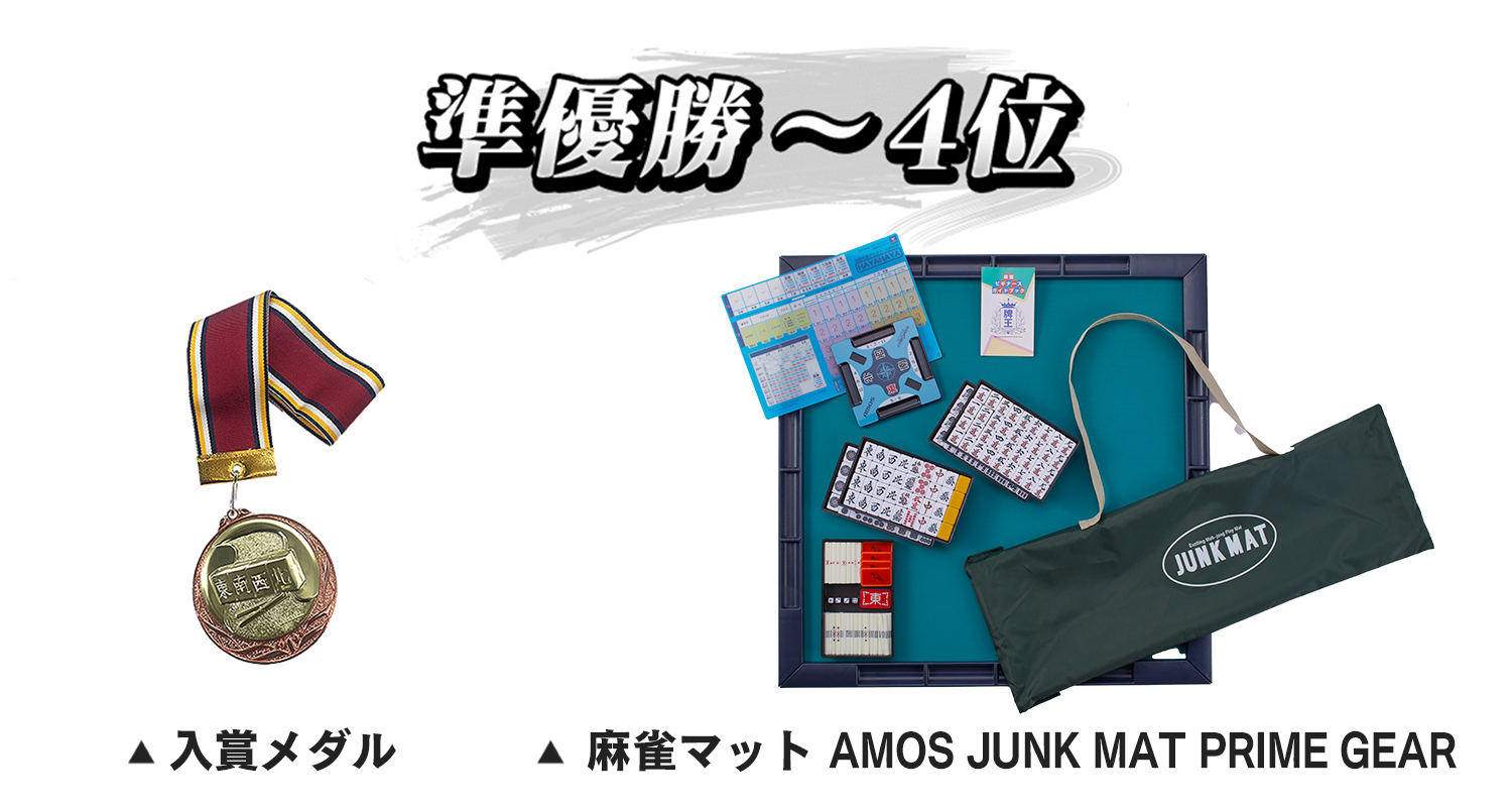 準優勝〜4位